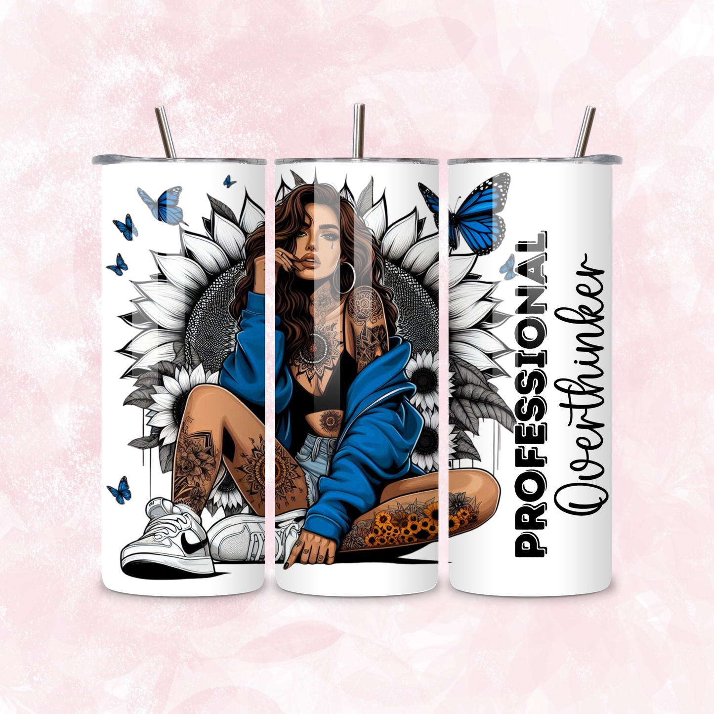 20oz Tumbler - If you want a name added, add note in cart before checkout! Custom/personalised designs accepted.