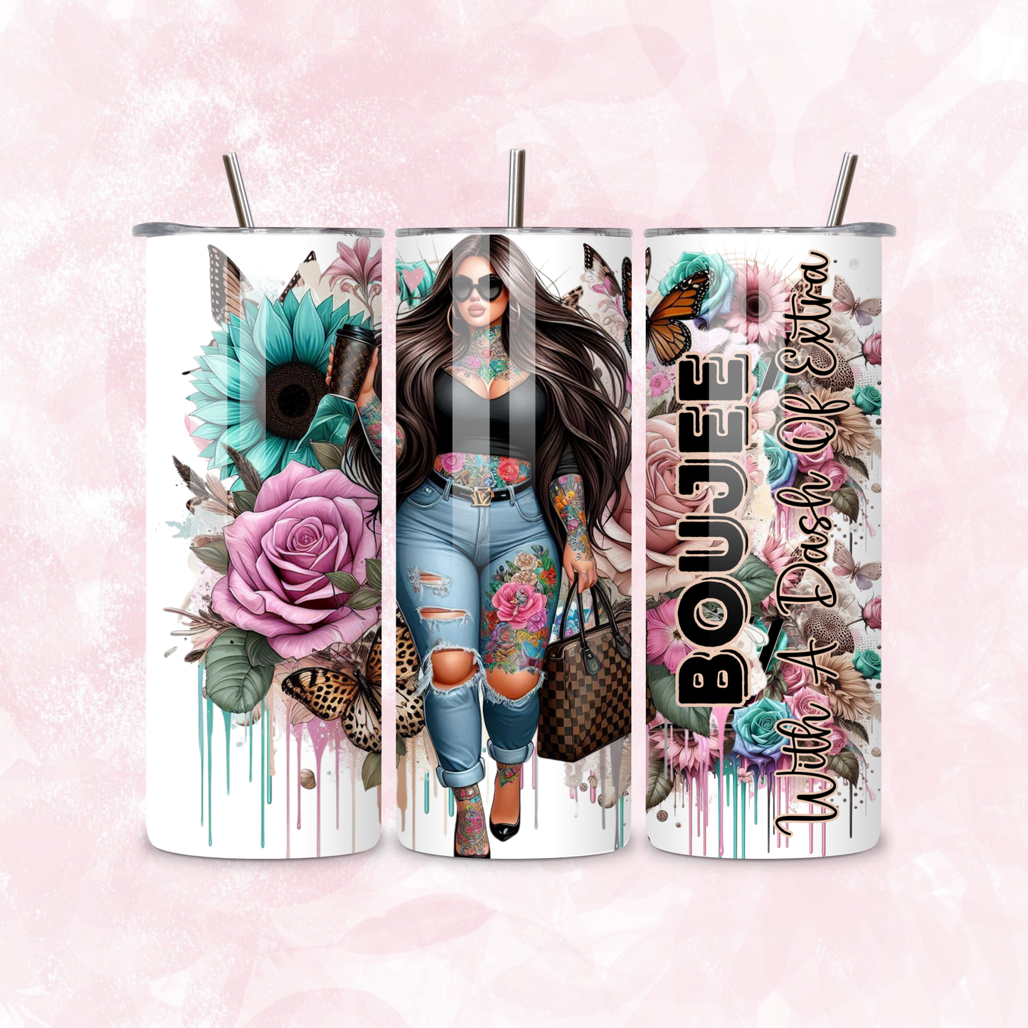 20oz Tumbler - If you want a name added, add note in cart before checkout! Custom/personalised designs accepted.