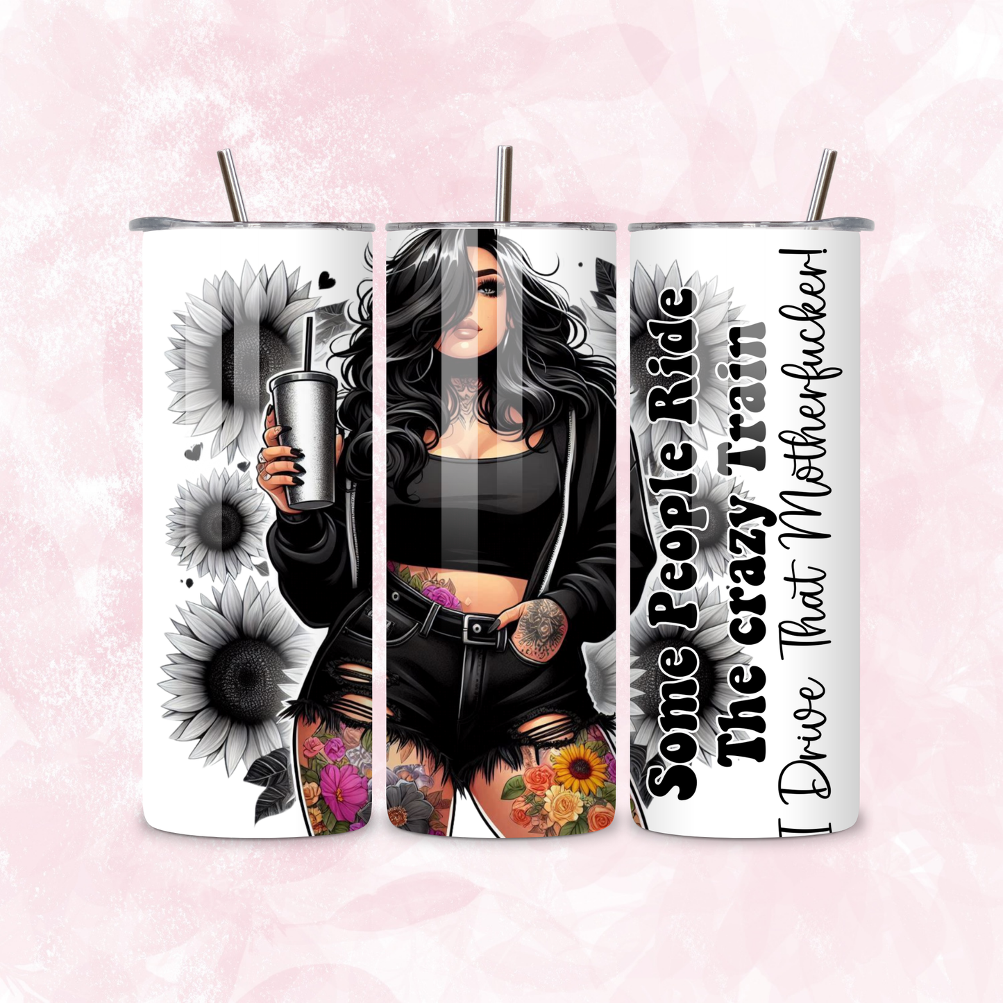 20oz Tumbler - If you want a name added, add note in cart before checkout! Custom/personalised designs accepted.