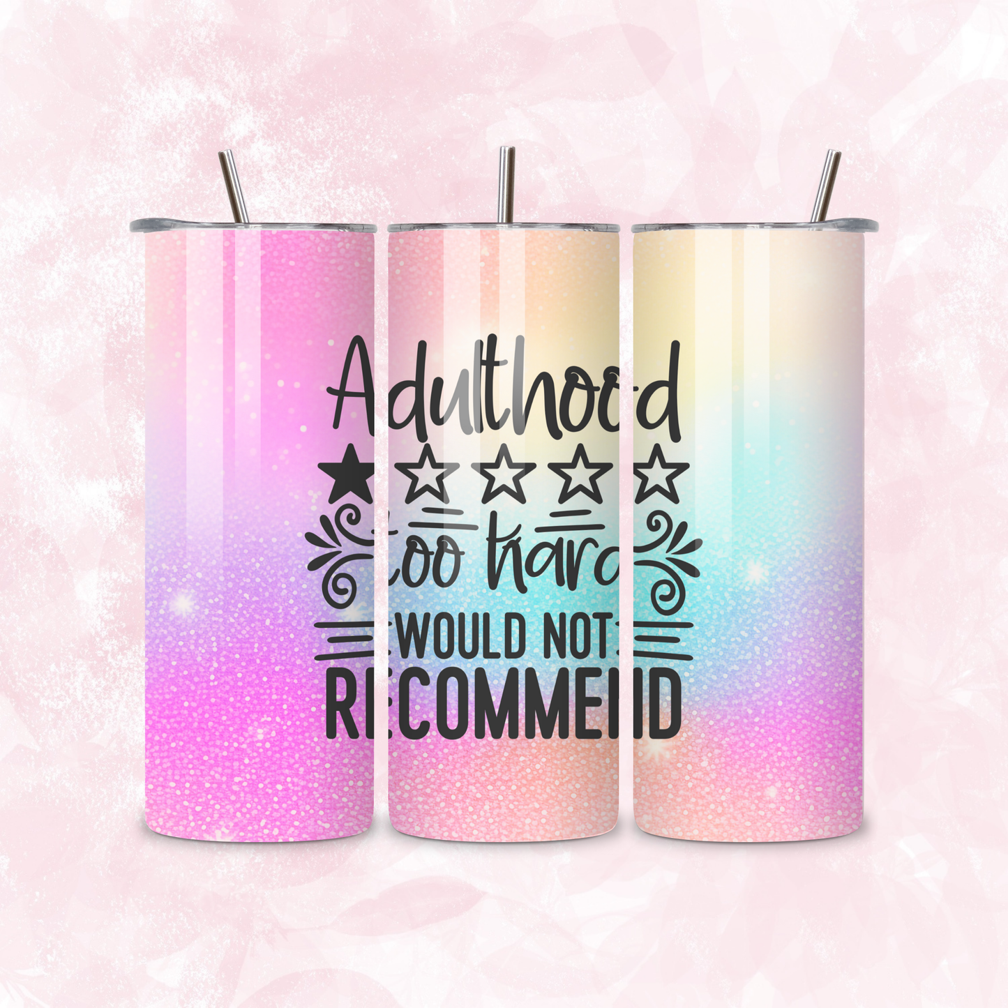 20oz Tumbler - If you want a name added, add note in cart before checkout! Custom/personalised designs accepted.