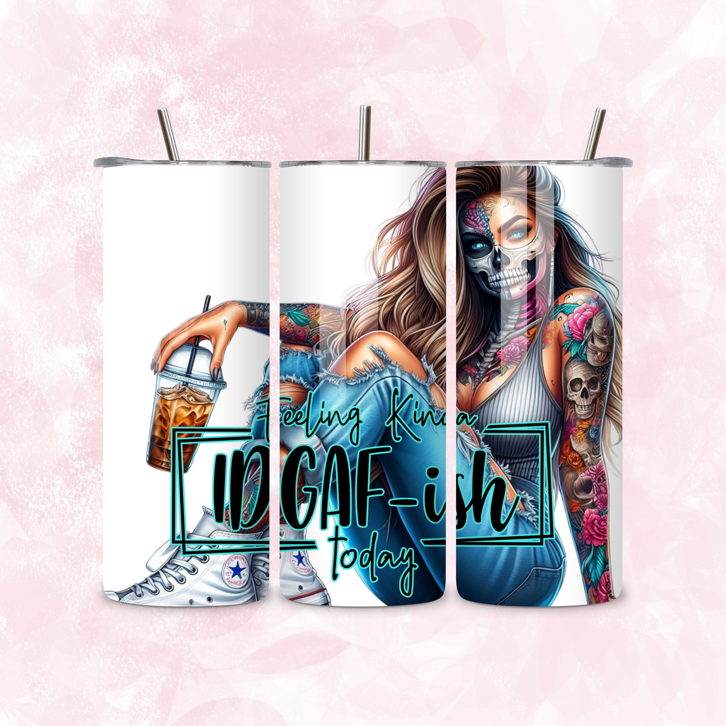 20oz Tumbler - If you want a name added, add note in cart before checkout! Custom/personalised designs accepted.