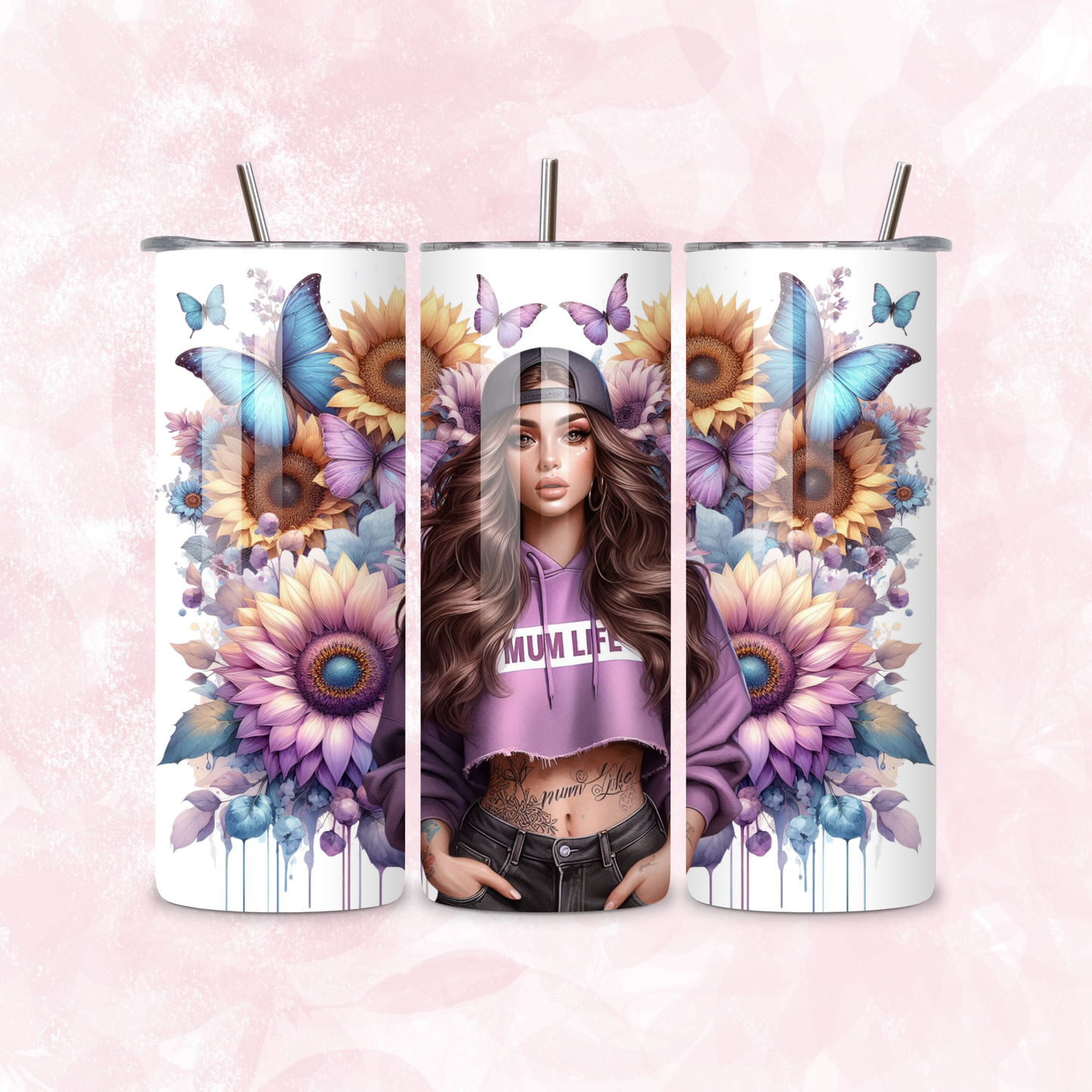 20oz Tumbler - If you want a name added, add note in cart before checkout! Custom/personalised designs accepted.