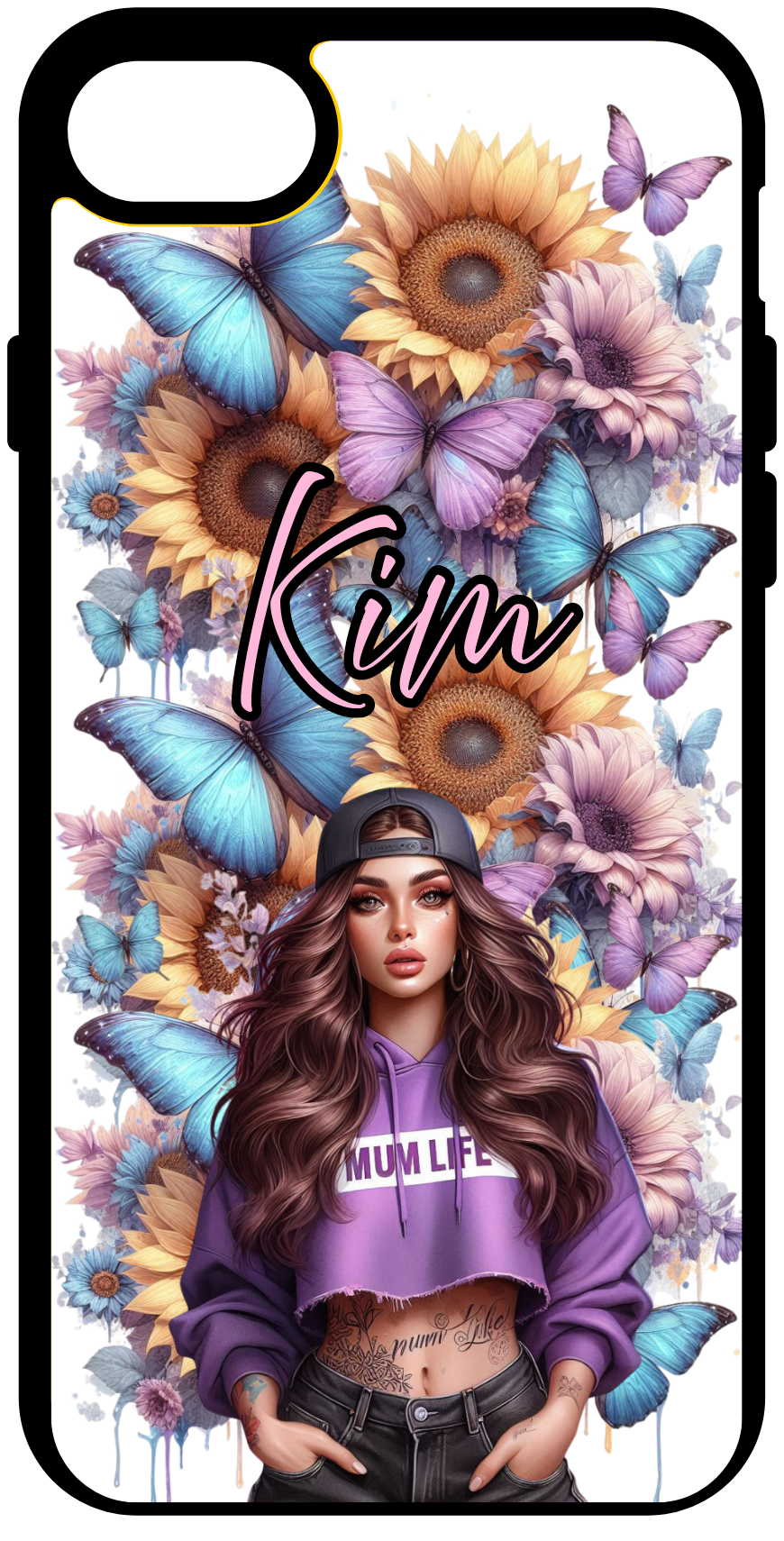 Phone case - leave notes at cart before checkout with design details. Custom/personalised designs accepted.