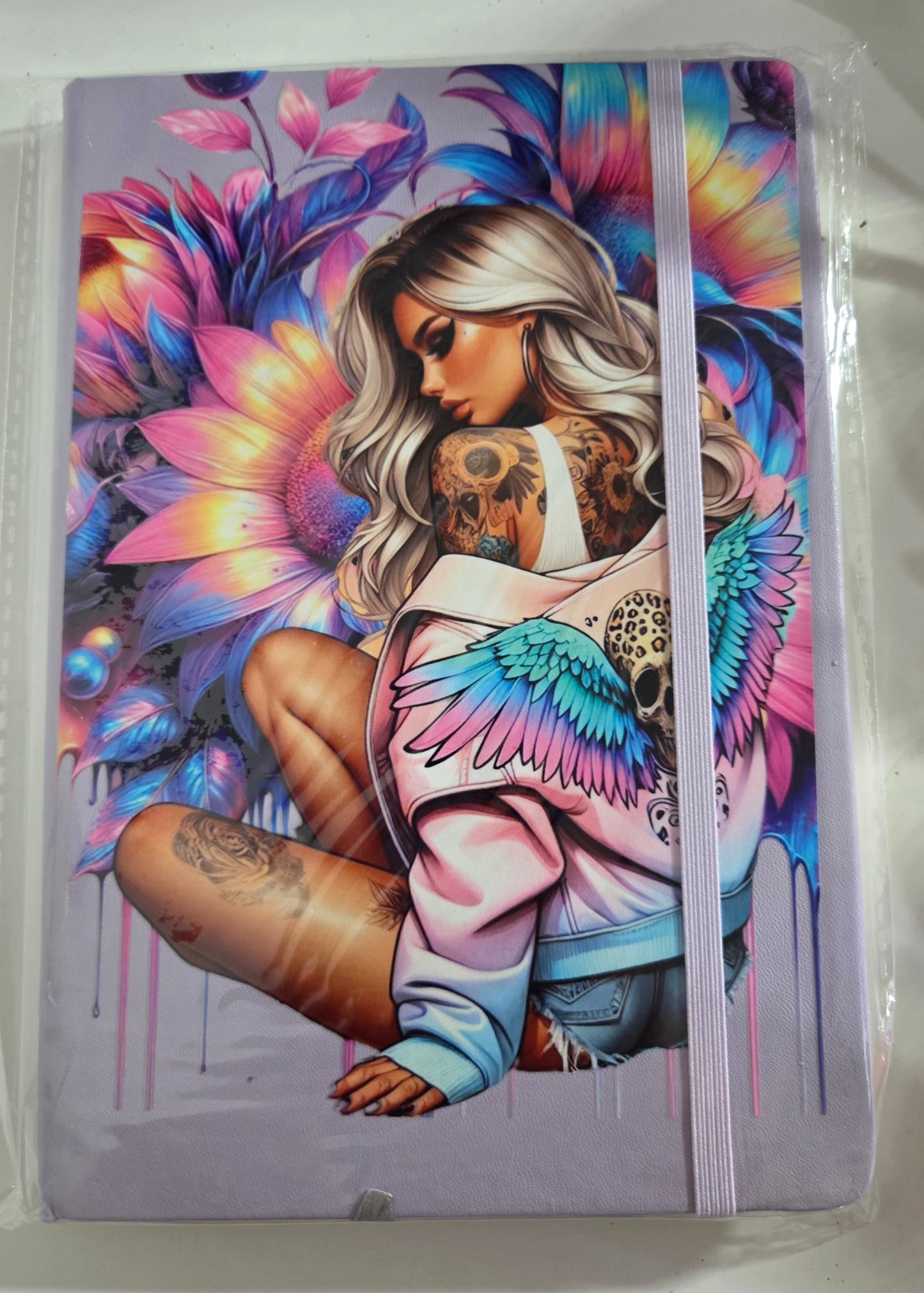 Tattoo girl Notebook