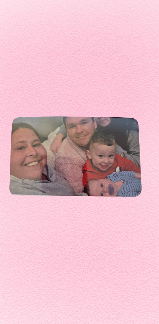 Personalised fridge magnet